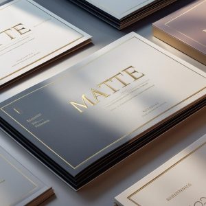 Matte Brochures
